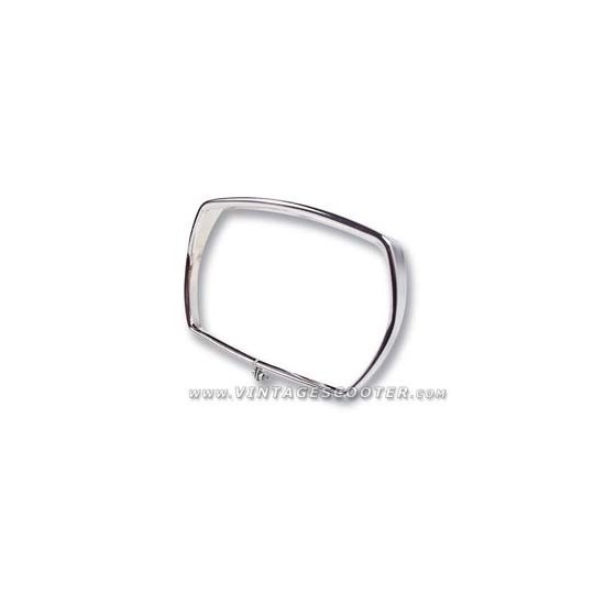 Cerclage De Phare Chromé Vespa 50 Phare Rectangulaire